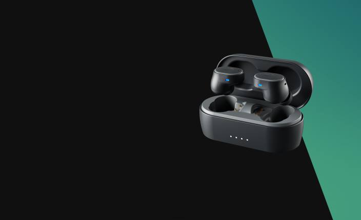 Sesh antibruit parfaitement simples et véritables écouteurs sans fil T20J6 noir Skullcandy